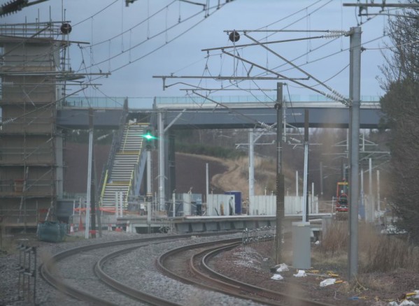 East Linton Station Construction - 2023-01-21